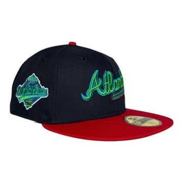 Atlanta Braves 1996 World Series "Atliens" "ATL Hip Hop" Pack New Era 59Fifty Fitted Hat