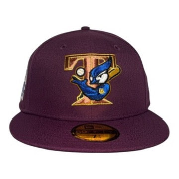 Toronto Blue Jays 1991 All Star Game Plum Metallic New Era 59Fifty Fitted Hat