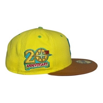 Seattle Mariners 20th Anniversary Sponge Bob Inspired New Era 59Fifty Fitted Hat