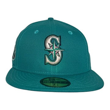Seattle Mariners 25th Anniversary "Teal Pinky" Hat Club New Era 59Fifty Fitted Hat