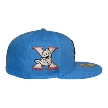 Anaheim Mighty Ducks "Mighty Decade" EST 1993 Airforce Blue New Era 59Fifty Fitted