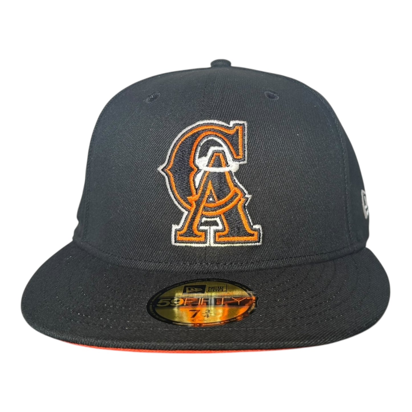 Los Angeles Angels 50th Anniversary Orange UV Hat Club New Era 59Fifty Fitted Hat