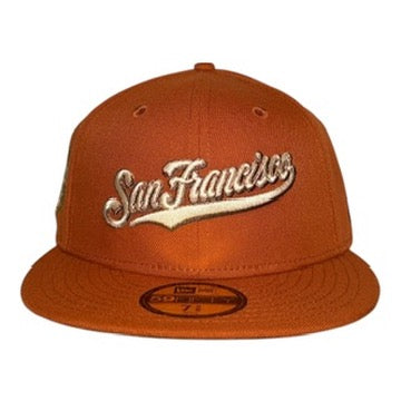 San Francisco Giants "Campfire" Inaugural Script Hat Club NewEra 59Fifty Fitted Hat