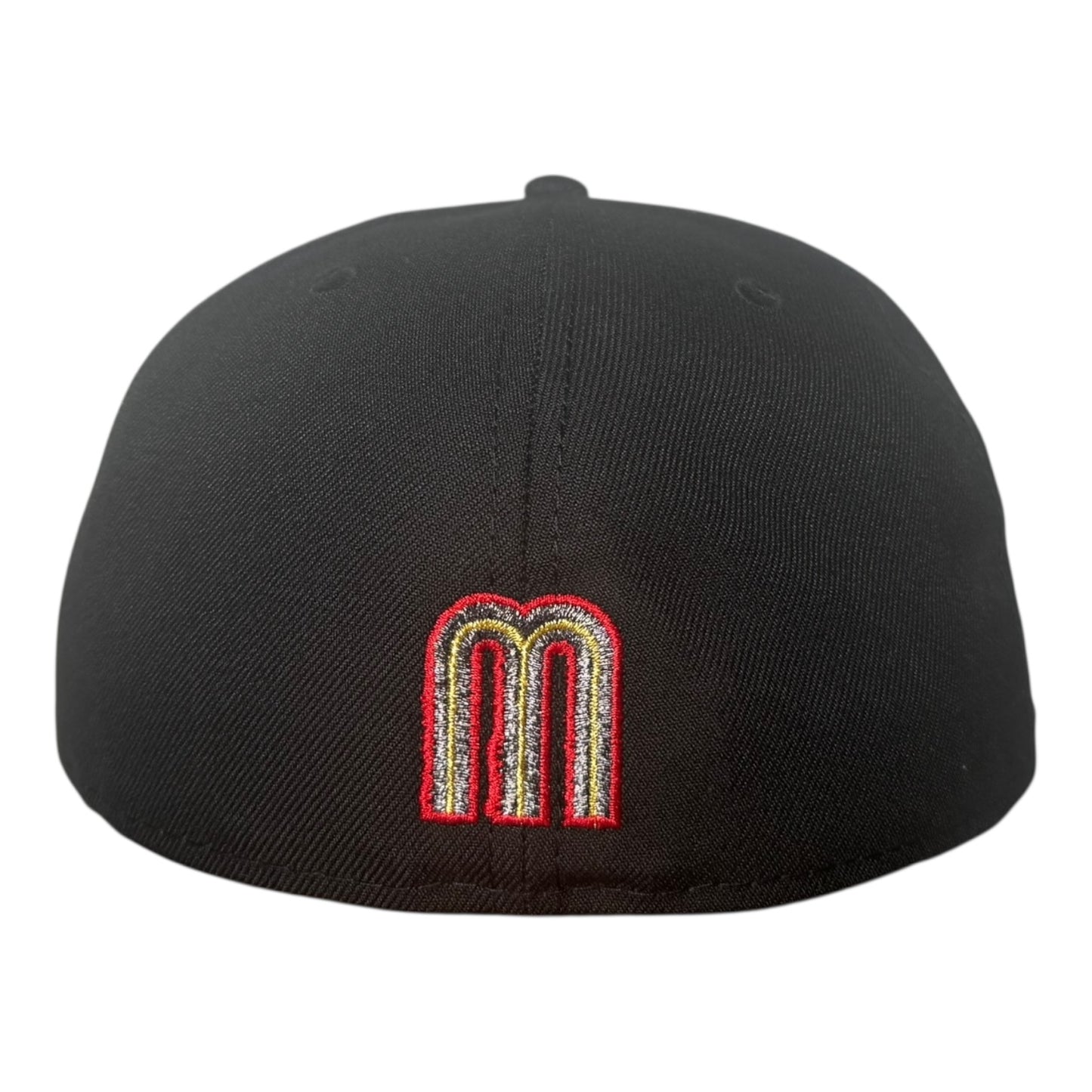 New Era Aztec Skull Warrior Black Metallic Prime Edition New Era 59Fifty Fitted Hat