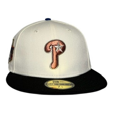 Philadelphia Phillies 1996 All Star Game Chrome White/Black New Era 59Fifty Fitted Hat