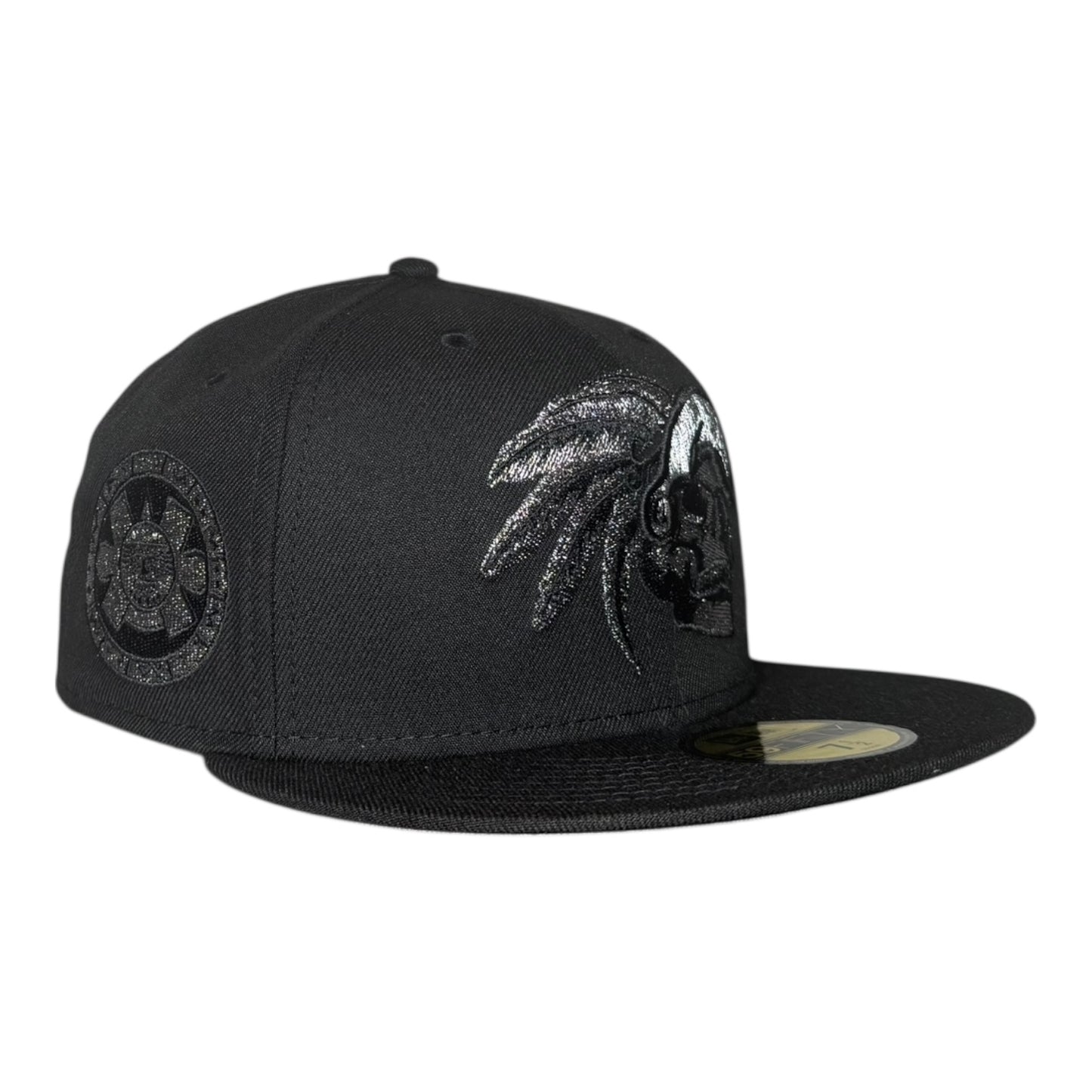 New Era Mexico Aztec Skull Warrior Liquid Titanium Prime Edition 59Fifty