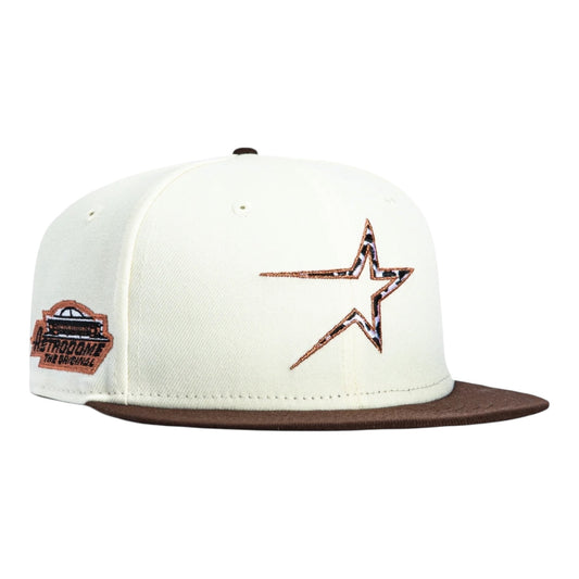 Houston Astros Cow Print Pinky Hat Club App Exclusive New Era 59Fifty