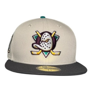 Anaheim Ducks 30th Anniversary Stone Graphite New Era 59Fifty Fitted Hat