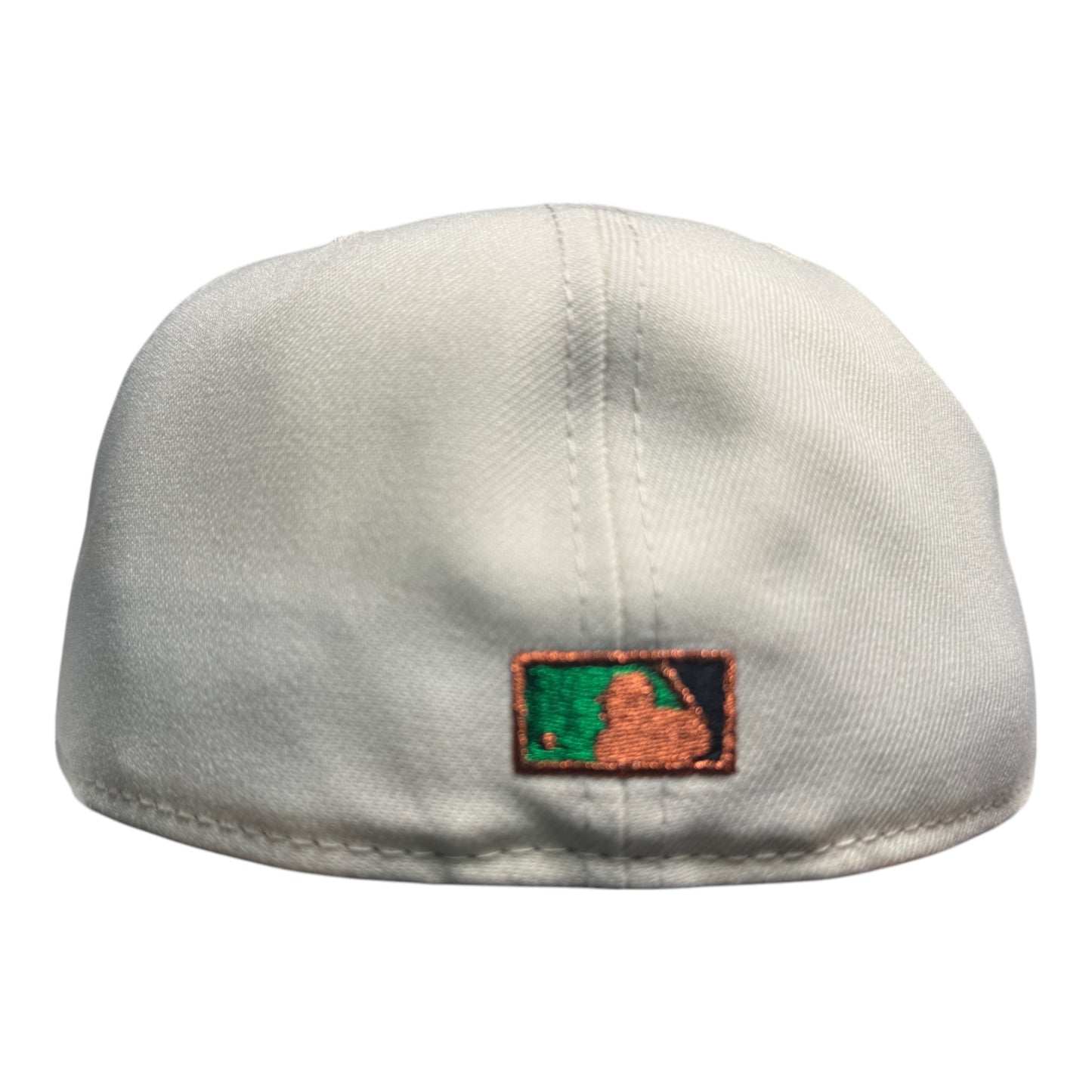 Anaheim Angels "Mauna Kea" New Era 59Fifty Fitted Hat - Chrome White / Black
