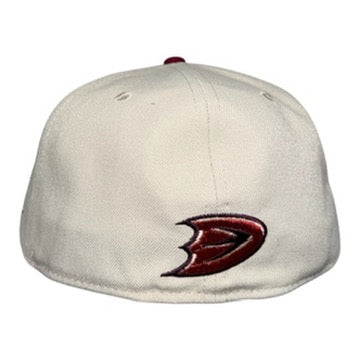 Anaheim Ducks 2007 Stanley Cup Champions Burgundy New Era 59Fifty Fitted Hat
