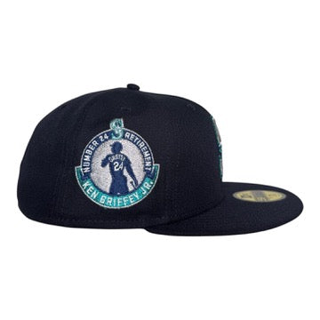 Seattle Mariners Ken Griffey Jr Leon in the Lab New Era 59Fifty Fitted Hat
