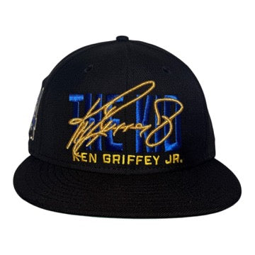 Seattle Mariners 24 Ken Griffey Jr. The Kid Hat Club New Era 59Fifty Fitted Hat