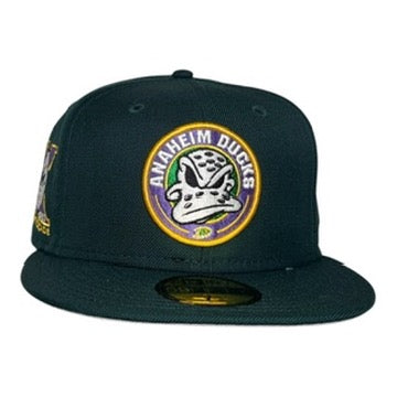 Anaheim Ducks 10th Anniversary Movie Night Wool Edition New Era 59Fifty Fitted Hat