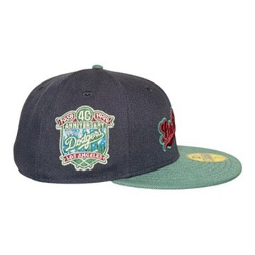 Los Angeles Dodgers 40th Anniversary "Winter Forest" Script Hat Club New Era 59Fifty Fitted Hat