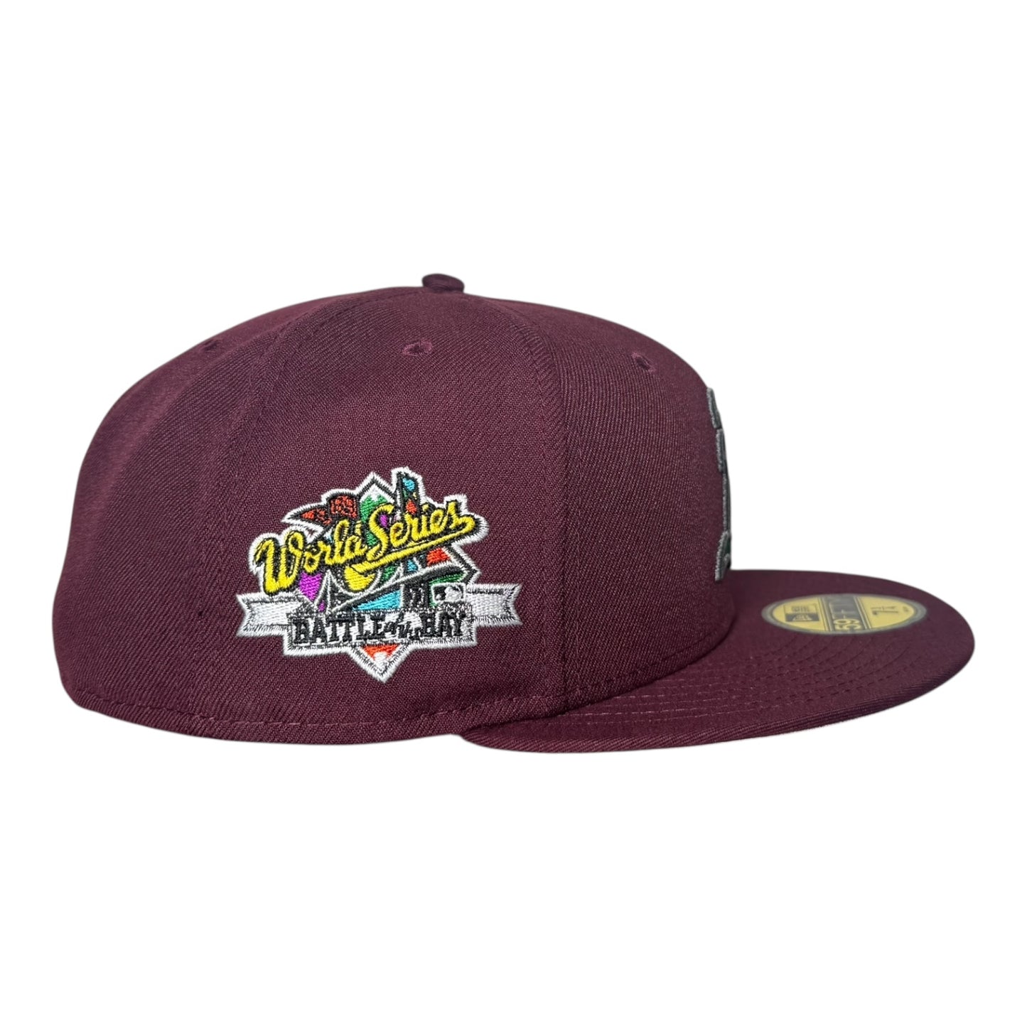 Athletics 1989 World Series Battle of the Bay "Stained Glass" Hat Club New Era 59Fifty Fitted Hat