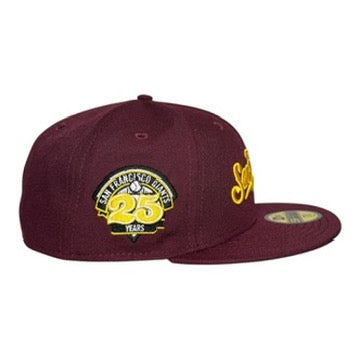 San Francisco Giants 25th Anniversary New Era 59Fifty Fitted Hat