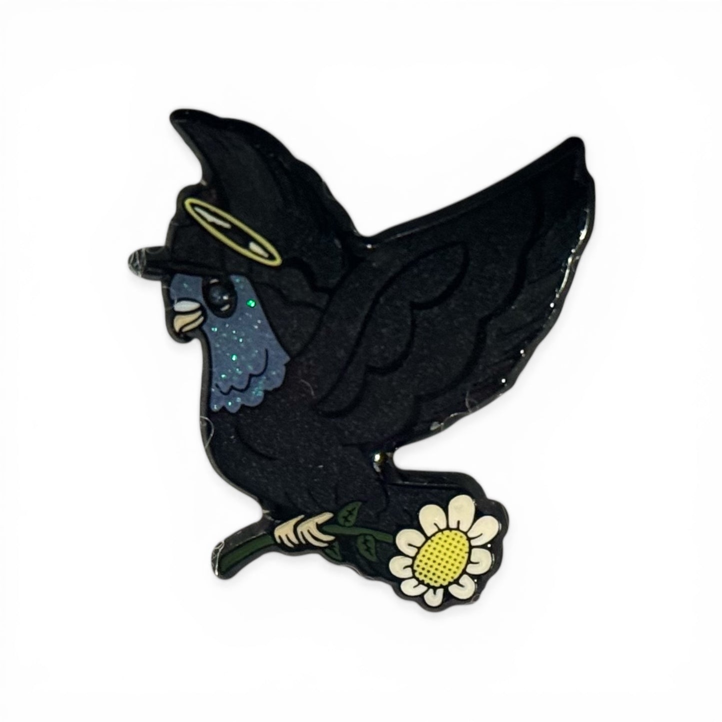 Cherish the Love Pin (Black)