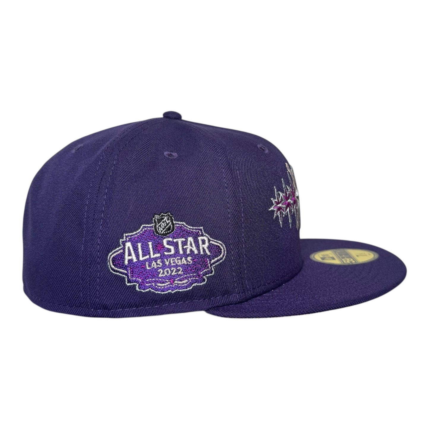 Las Vegas Golden Knights 2022 All Star Game Purple Dream Edition New Era 59Fifty Fitted Hat