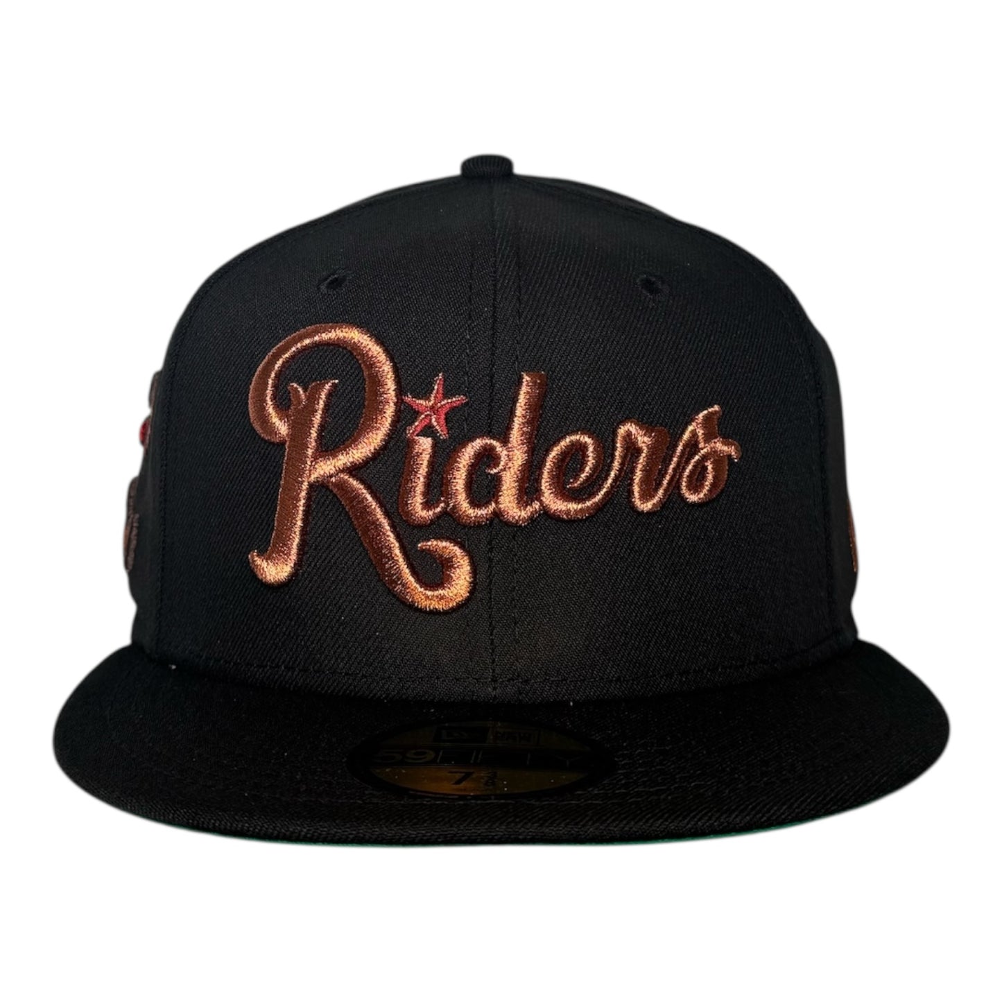 Frisco Rough Riders Metallic Throwback Edition New Era 59Fifty Fitted Hat