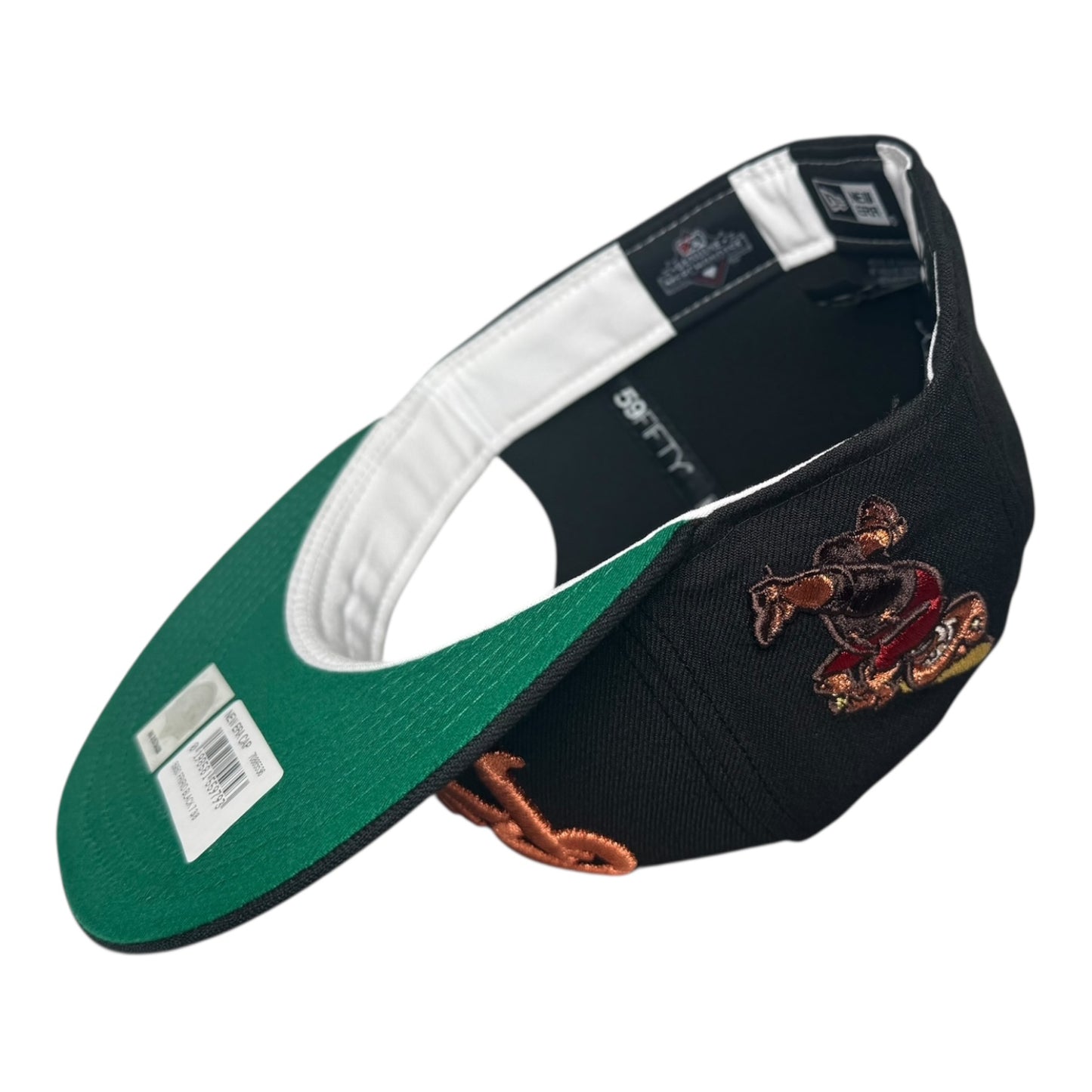 Frisco Rough Riders Metallic Throwback Edition New Era 59Fifty Fitted Hat