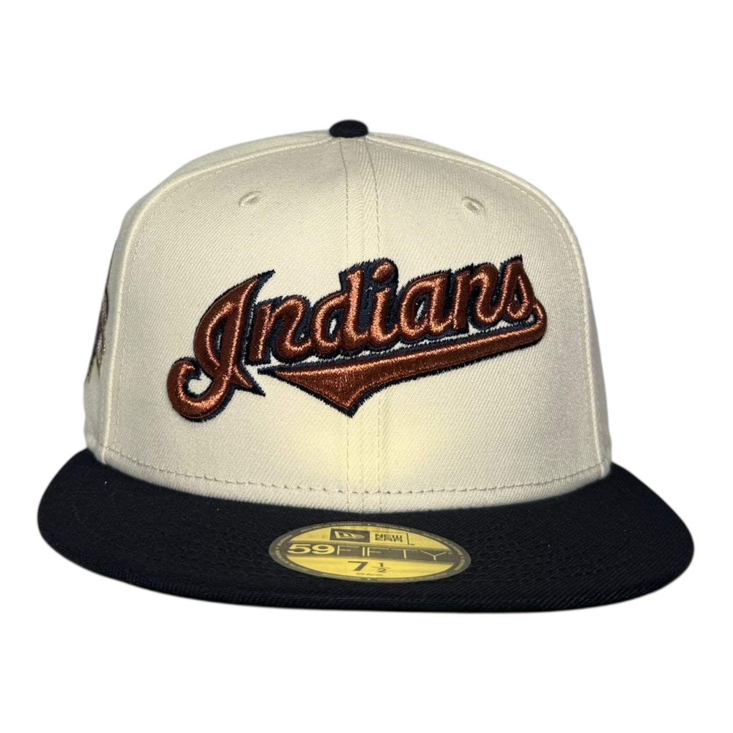 Cleveland Indians Jacobs Field "Barber Pack" Hat Club New Era 59Fifty Fitted Hat