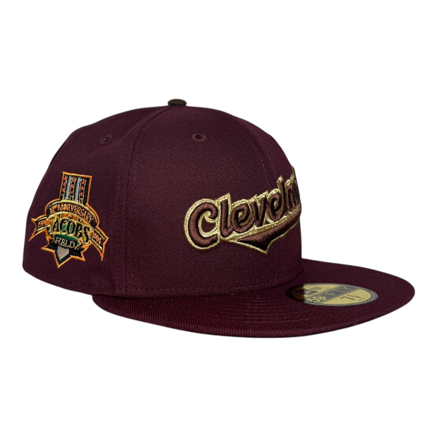 Cleveland Indians Jacobs Field Maroon New Era 59Fifty Fitted Hat