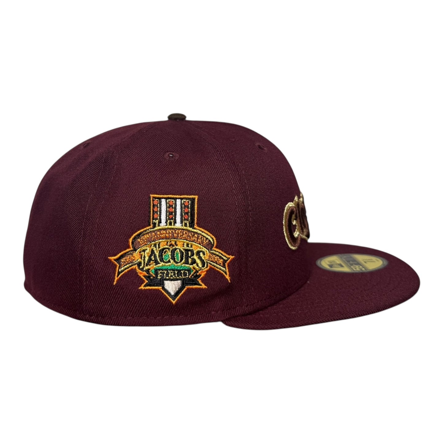 Cleveland Indians Jacobs Field Maroon New Era 59Fifty Fitted Hat