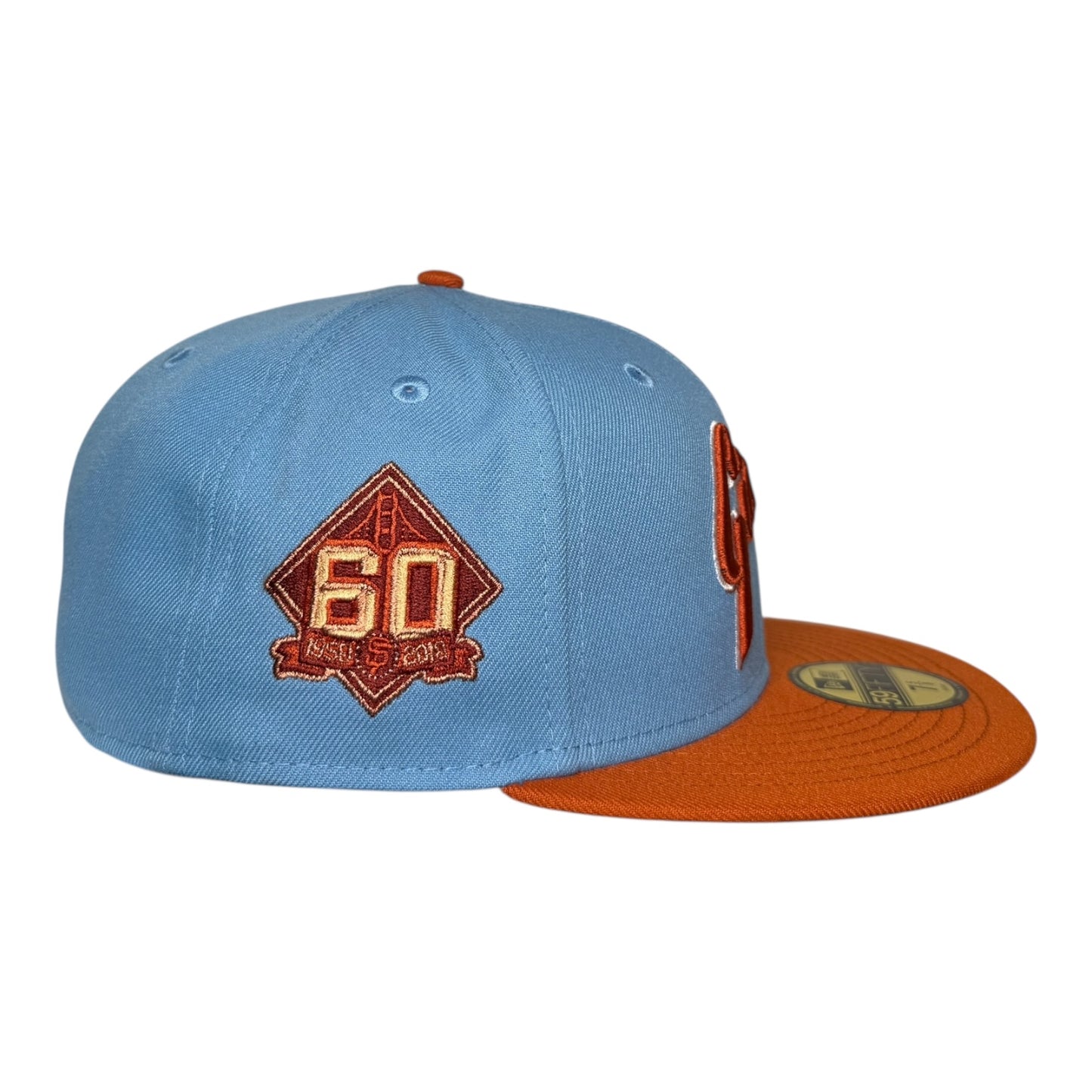 San Francisco Giants 60th Anniversary Hat Club New Era 59Fifty Fitted Hat