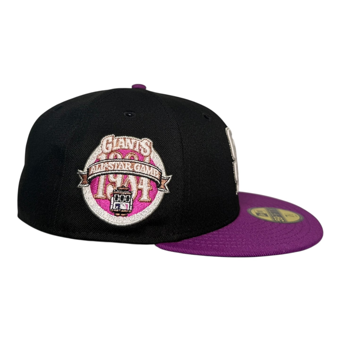 San Francisco Giants "PO UP" 1984 All Star Game New Era 59Fifty Fitted Hat Sparkling Grape