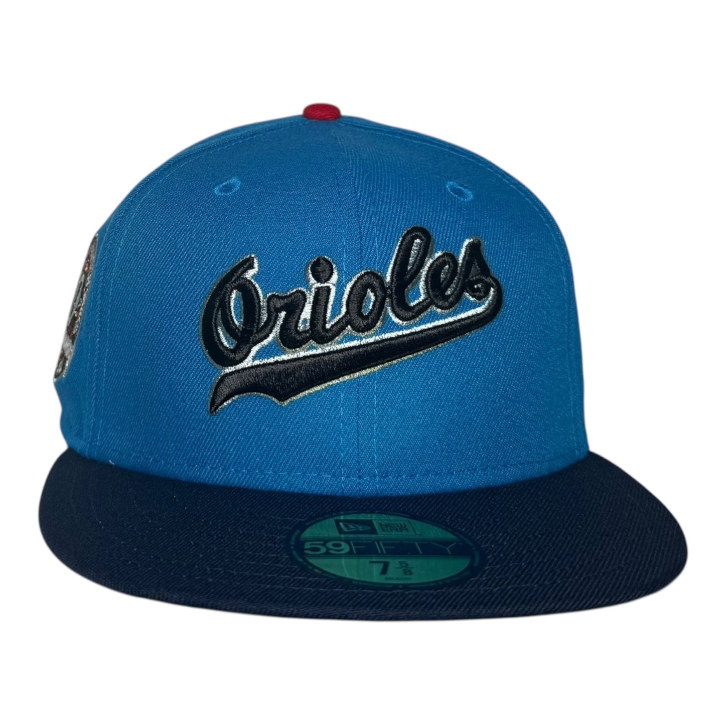 Baltimore Orioles 30th Anniversary Cardinal Blue New Era 59Fifty Fitted Hat