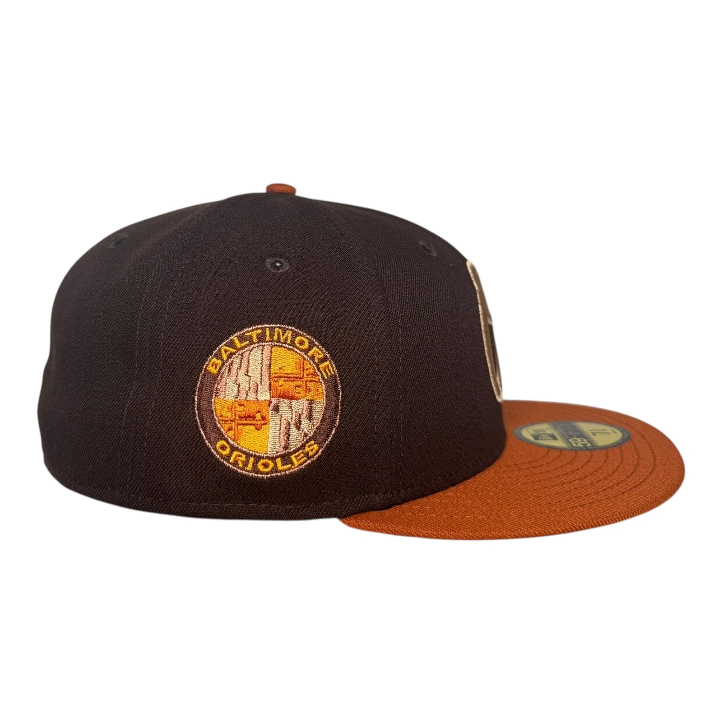 Baltimore Orioles Brown New Era 59Fifty Fitted Hat