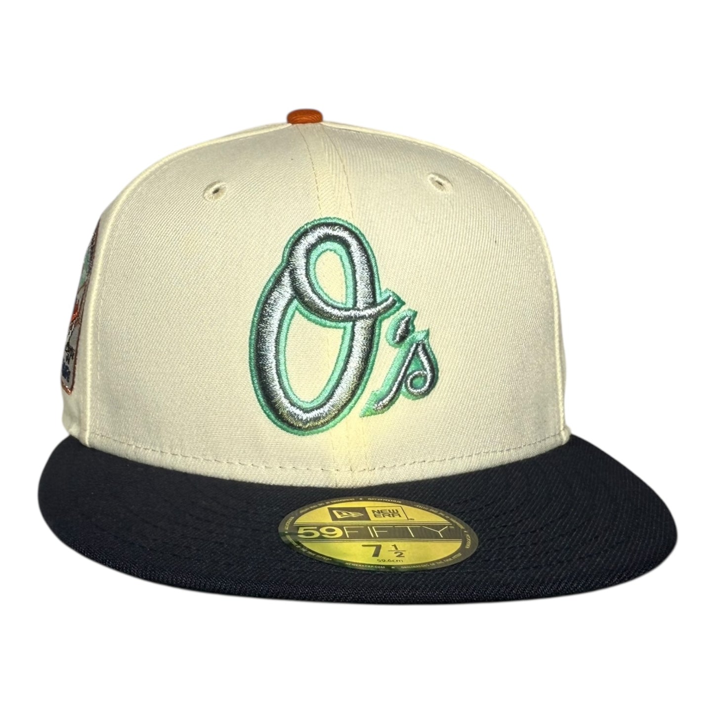 Baltimore Orioles "Harbor Nights" 30th Anniversary New Era 59Fifty Fitted Hat Nightshift/Chrome