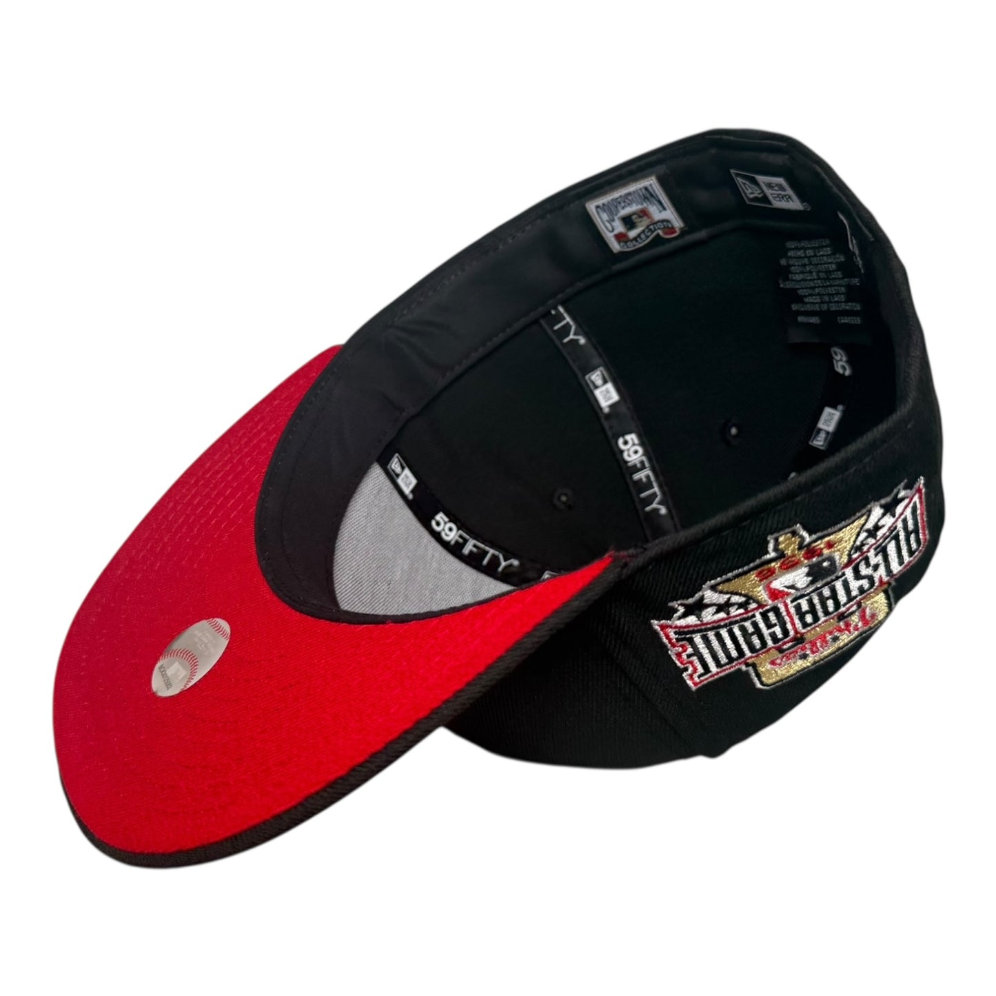 Philadelphia Phillies 1996 All Star Game Red Bottom Collection New Era 59Fifty Fitted Hat