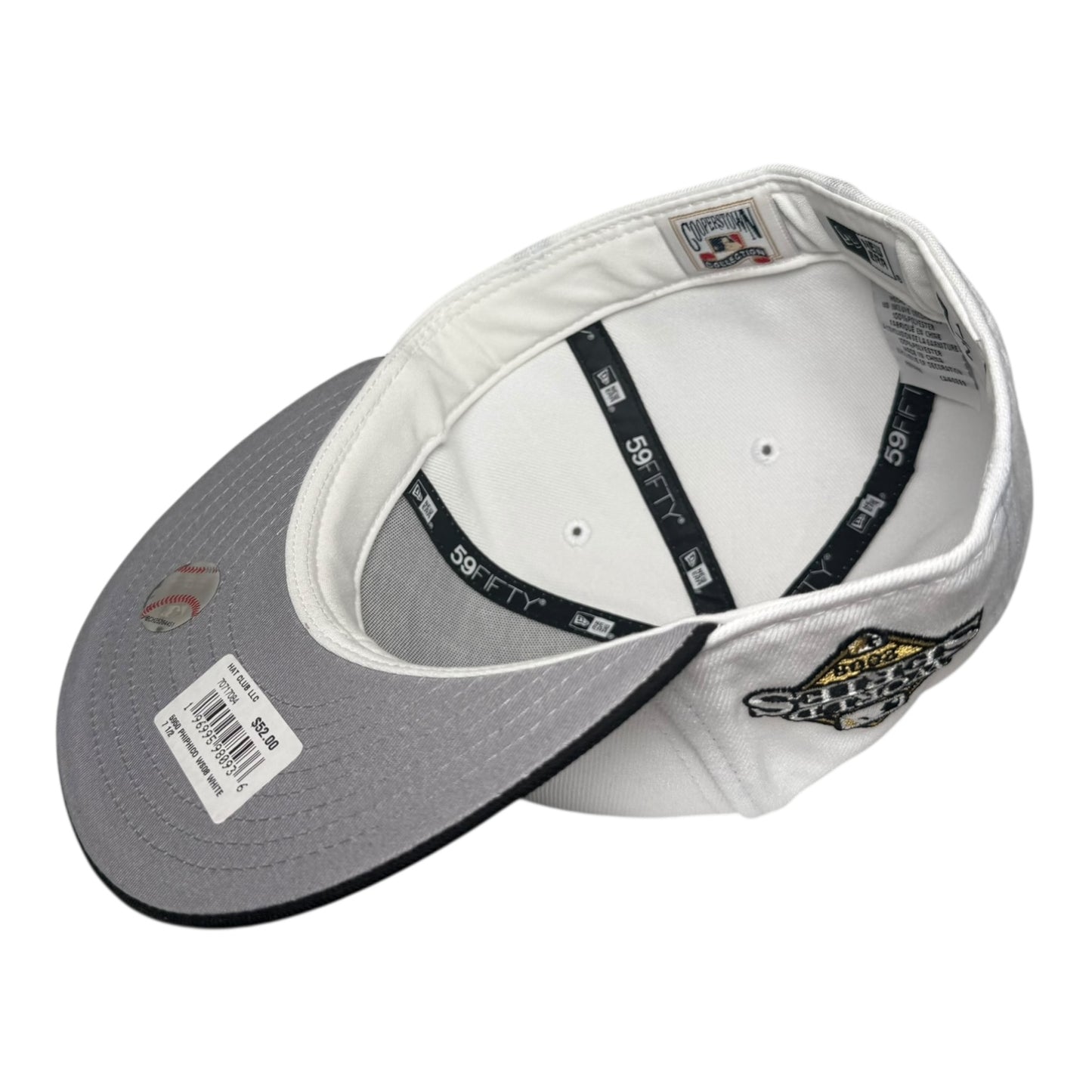 Philadelphia Phillies 2008 World Series Champions Hat Club New Era 59Fifty Fitted Hat