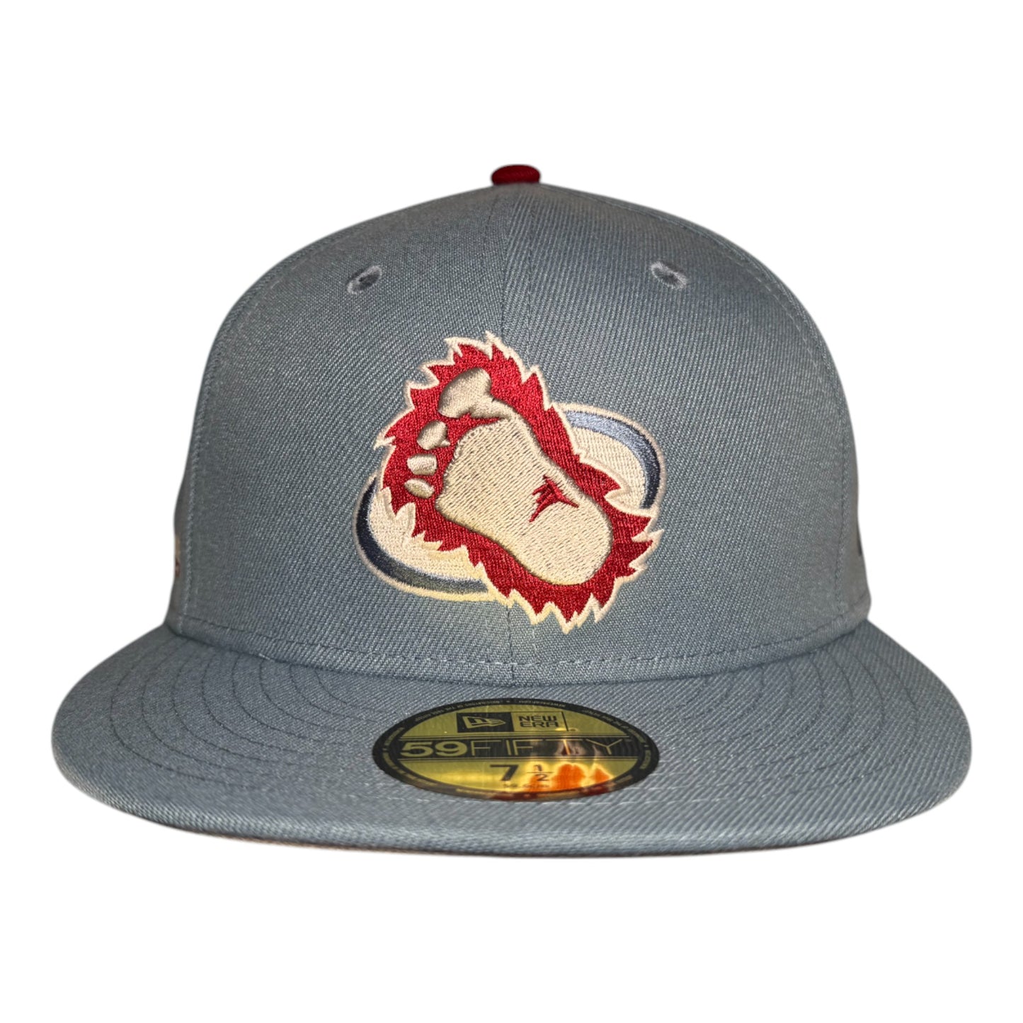 Colorado Avalanche Faded Blue Leon in the Lab 2001 ASG Patch New Era 59FIFTY Fitted Hat