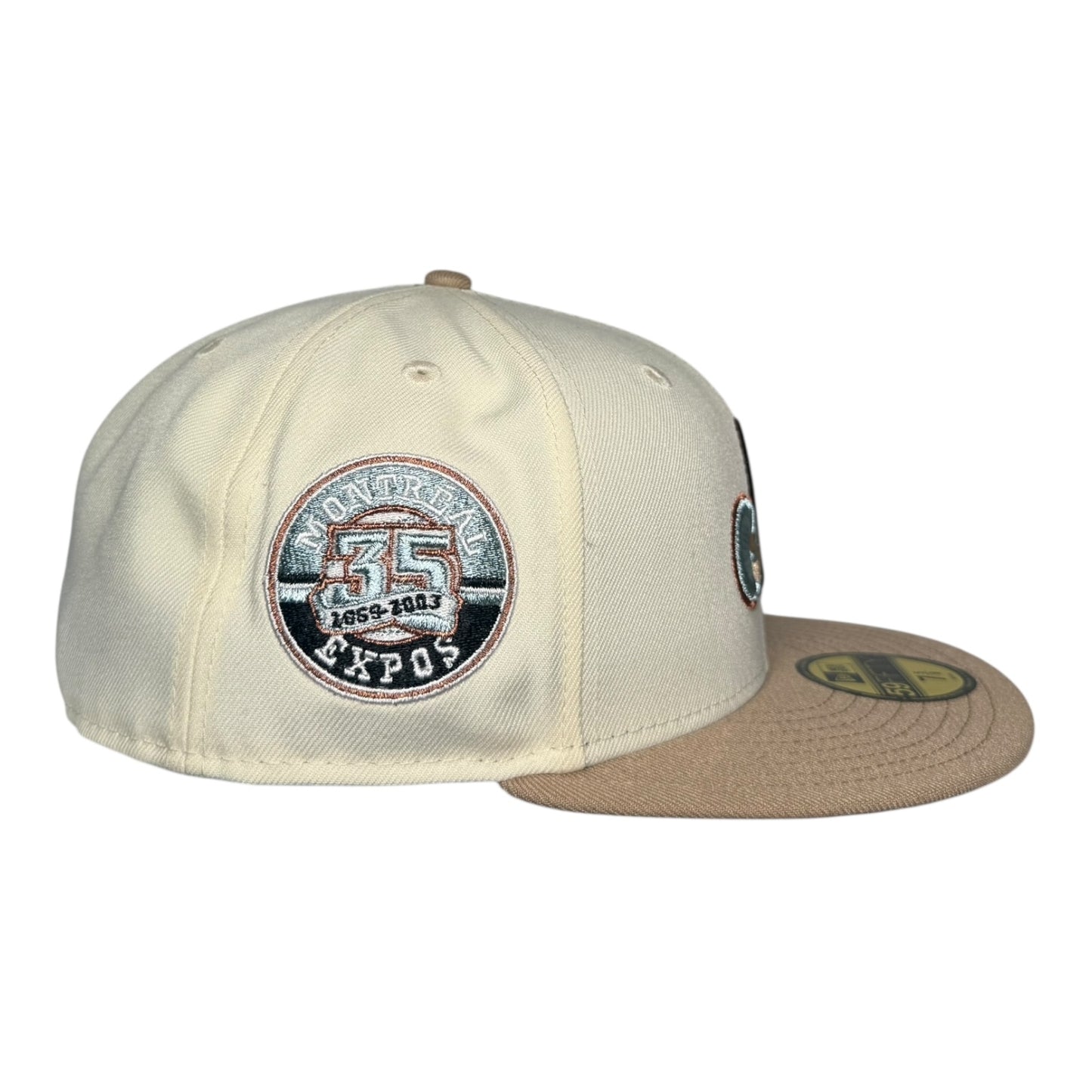 Montreal Expos 35th Anniversary Walnut Icy UV New Era 59Fifty Fitted Hat