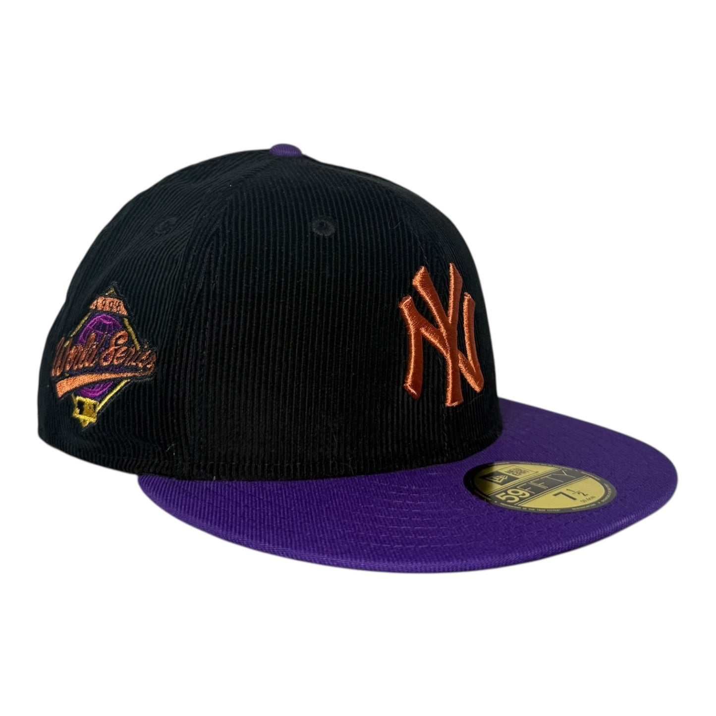 New York Yankees 1996 World Series "5 Mic" Corduroy New Era 59Fifty Fitted Hat
