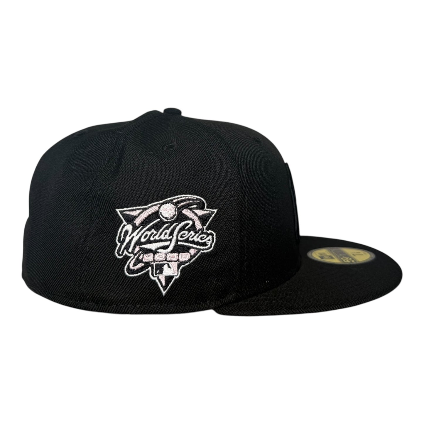 New York Yankees 2000 World Series New Era 59Fifty Fitted Hat Pink UV