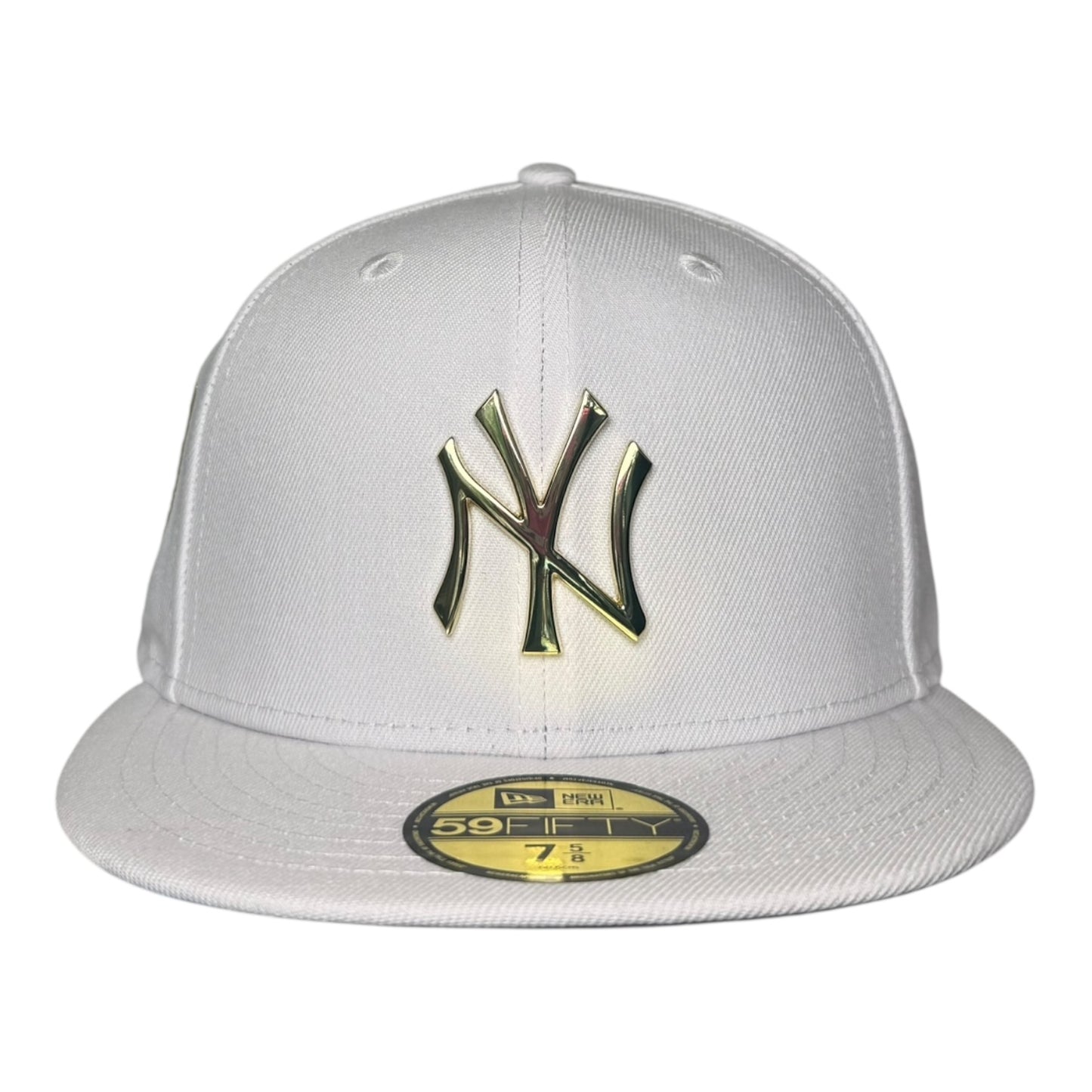 New York Yankees Subway Series Metal Logo New Era 59Fifty Fitted Hat