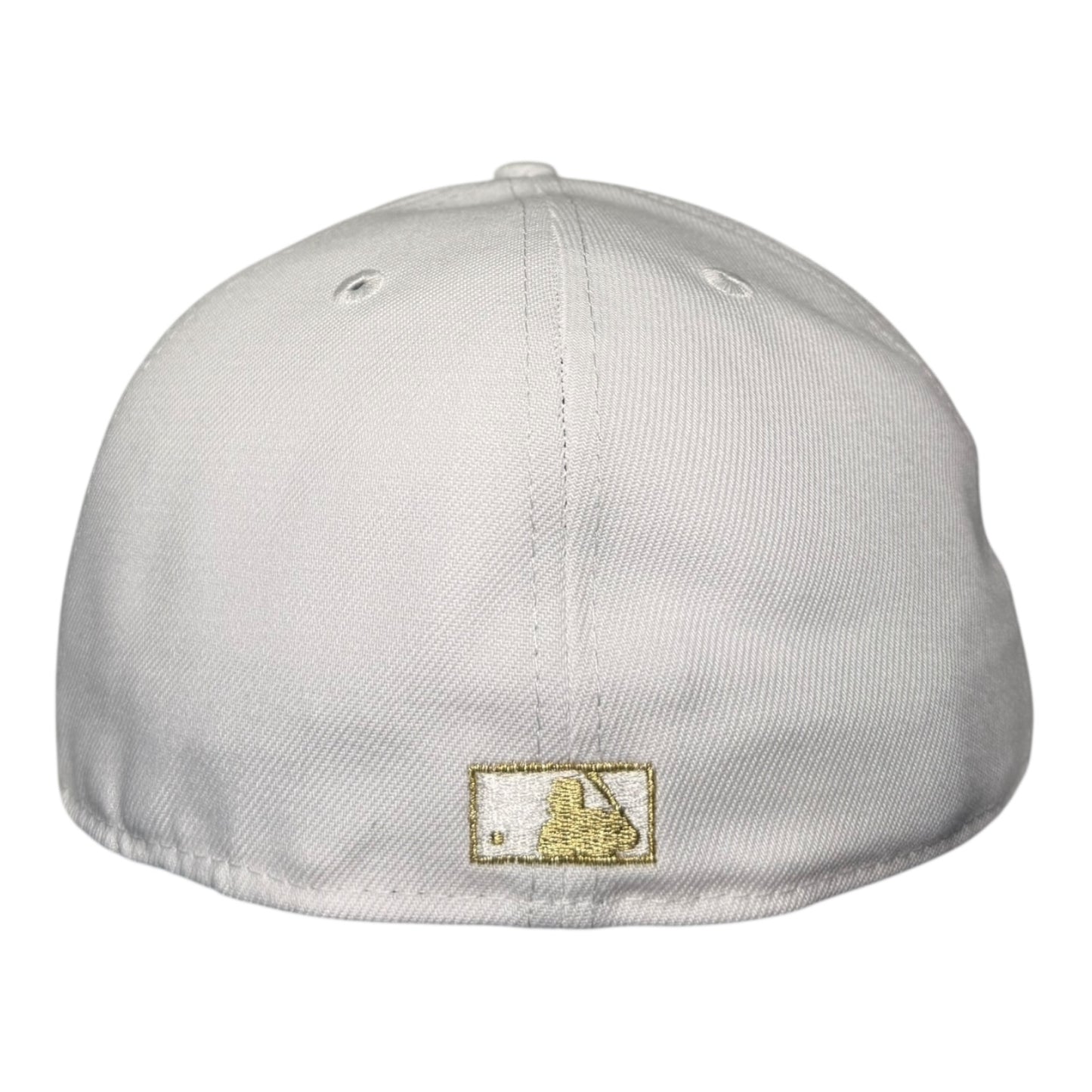 New York Yankees Subway Series Metal Logo New Era 59Fifty Fitted Hat