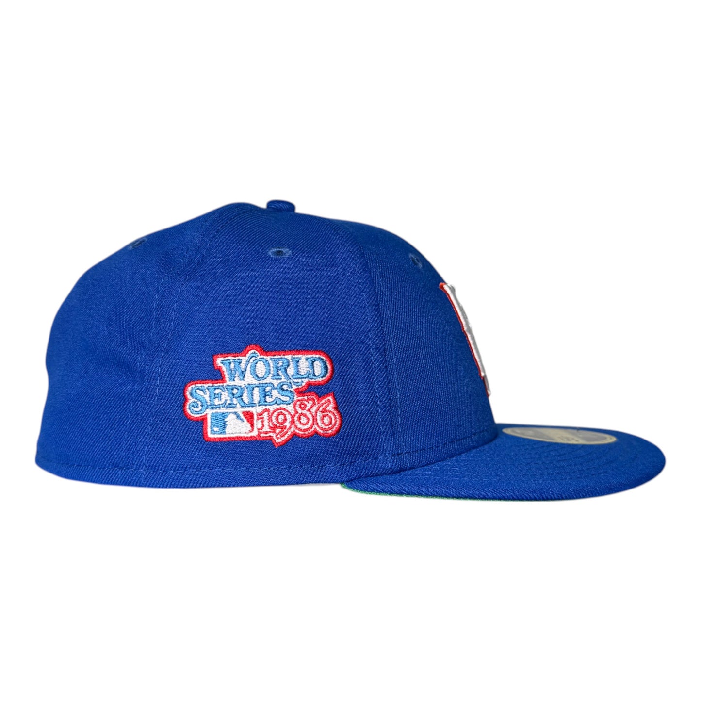 Brooklyn Cyclones Calming Blue Leon in the Lab 1986 WS Patch Gray UV 59FIFTY Low Profile Fitted Hat