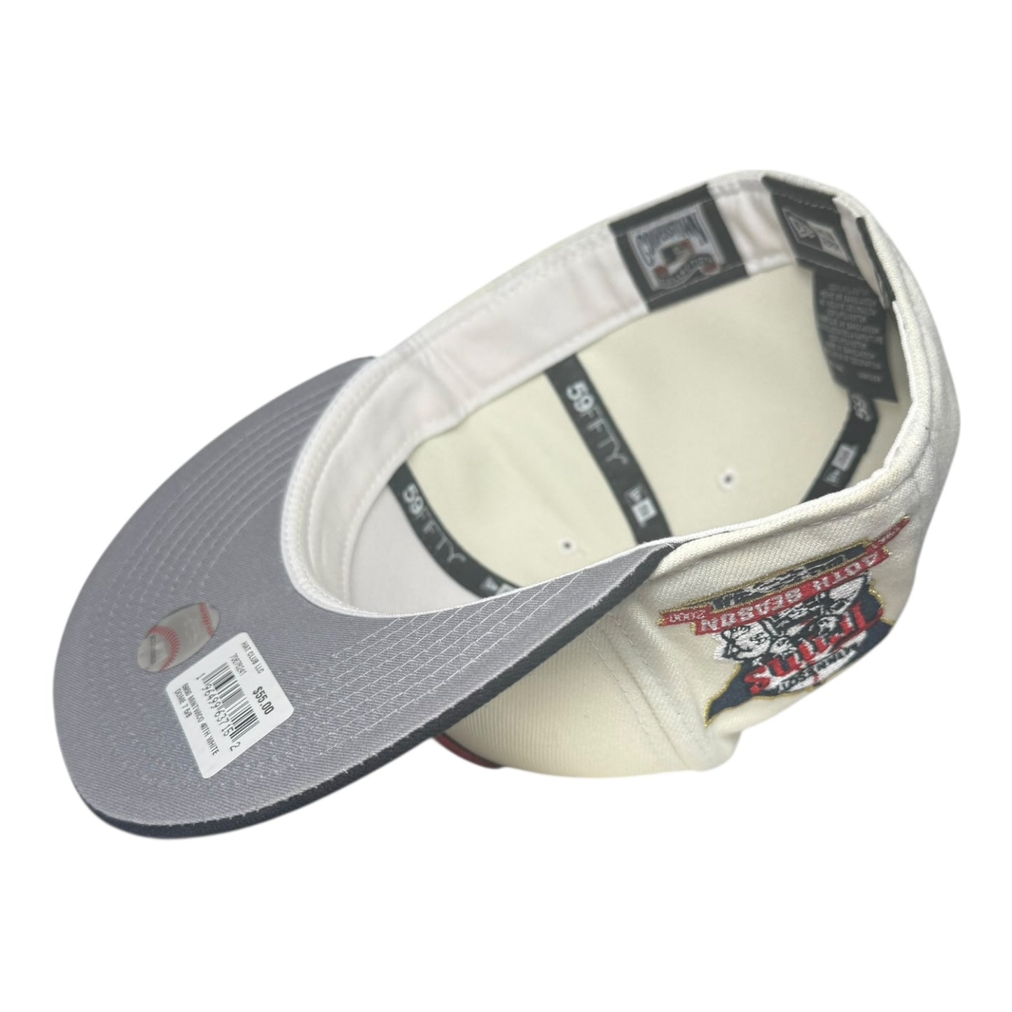 Minnesota Twins White Dome Hat Club New Era 59Fifty Fitted Hat