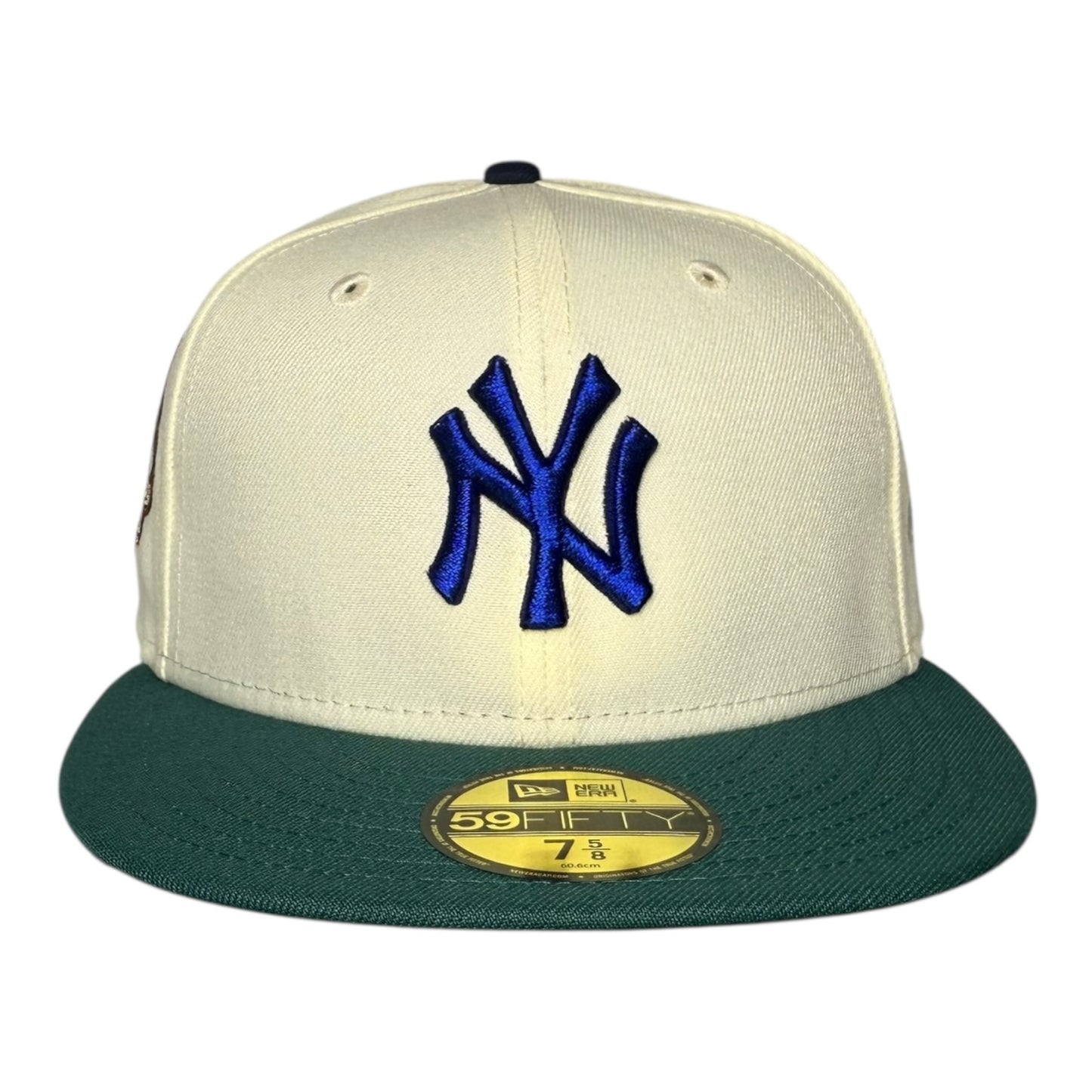 New York Yankees 1999 World Series New Era 59Fifty Fitted Hat Chrome White