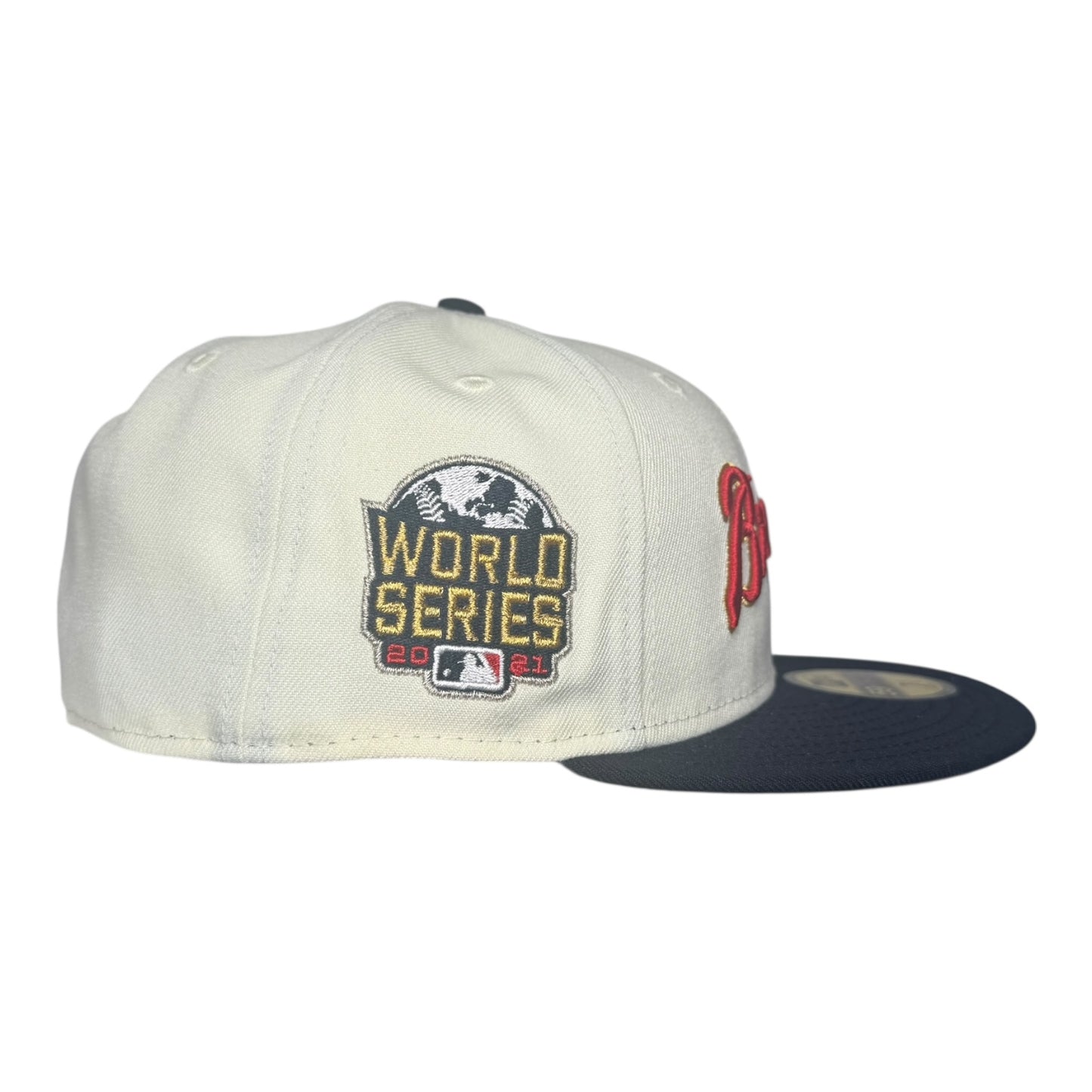 Atlanta Braves 2021 World Series Jersey Hat Club Exclusive New Era 59Fifty Fitted Hat