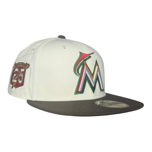 Miami Marlins "Burger Pack" Hat Club Exclusive New Era 59Fifty Fitted Hat