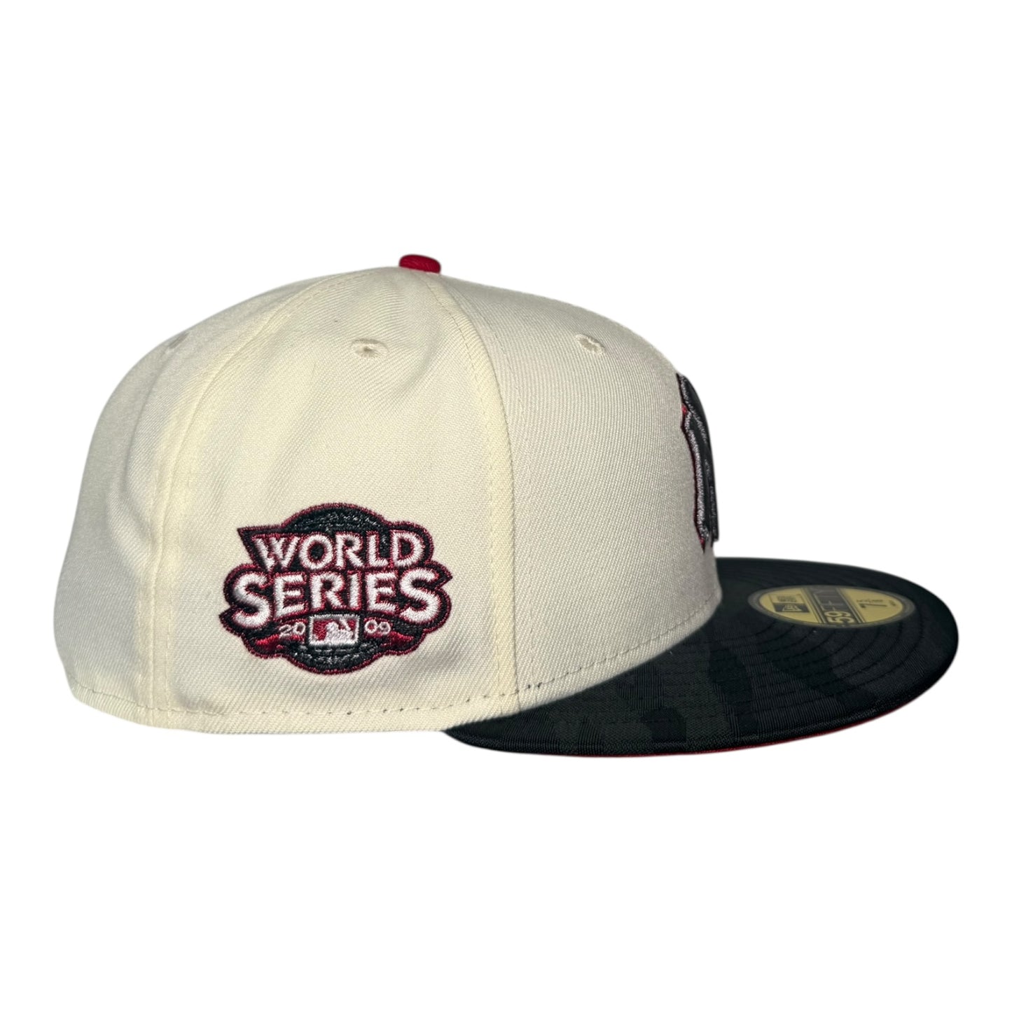 New York Yankees 2009 World Series Red Brim New Era 59Fifty Fitted Hat