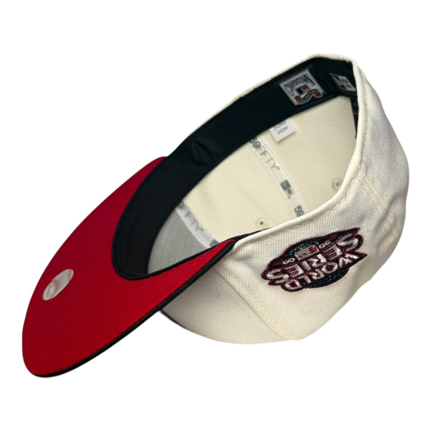 New York Yankees 2009 World Series Red Brim New Era 59Fifty Fitted Hat
