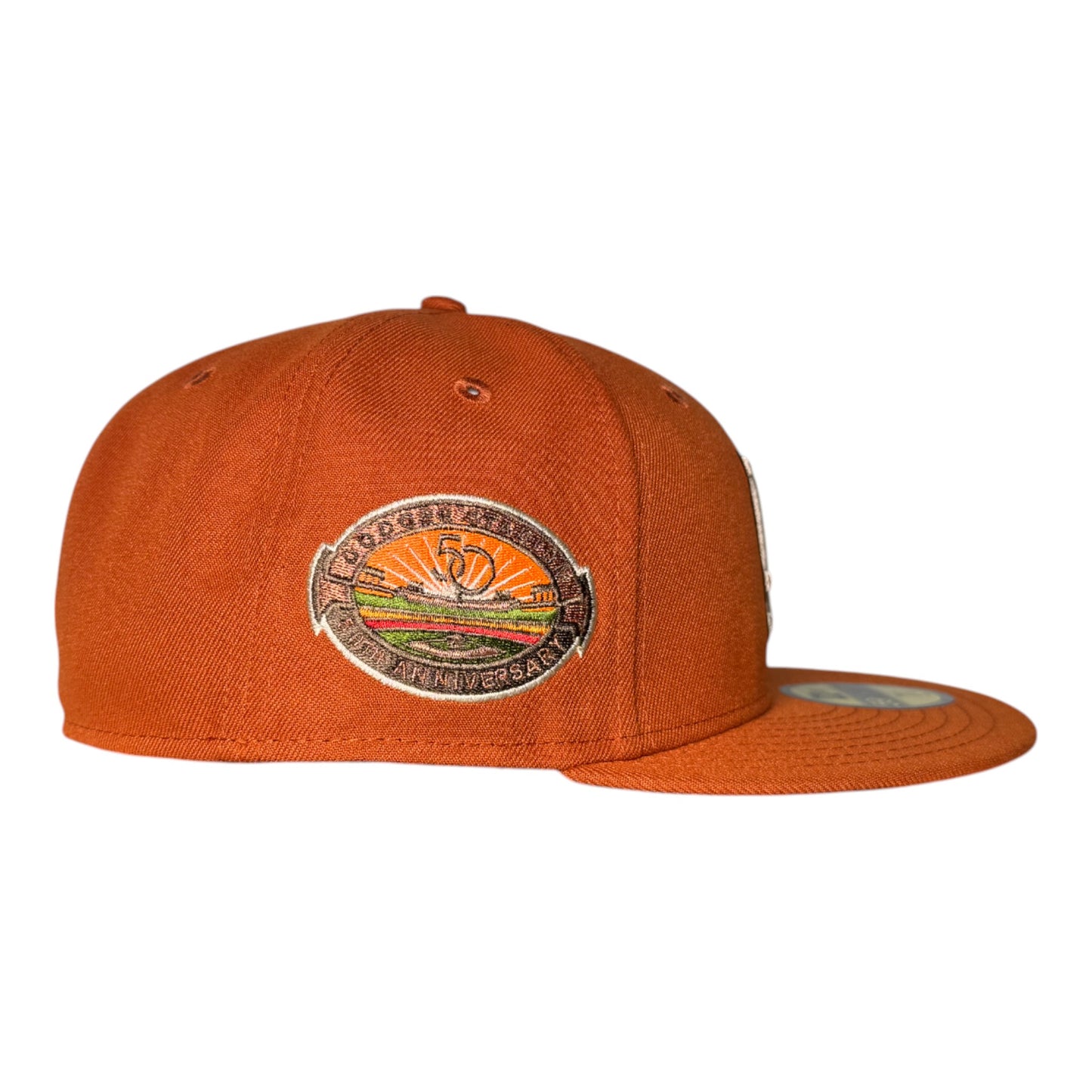 Los Angeles Dodgers "Campfire" 50th Anniversary Stadium Patch Hat New Era 59Fifty