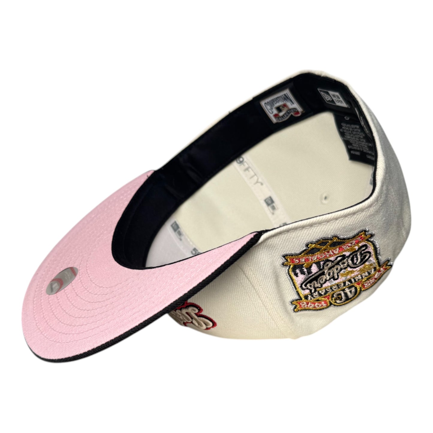 Los Angeles Dodgers 40th Anniversary Side Patch (Pink UV) New Era 59Fifty Fitted Hat