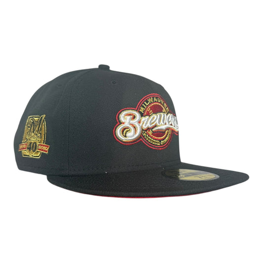 Milwaukee Brewers "Beer Pack" Hat Club New Era 59Fifty Fitted Hat